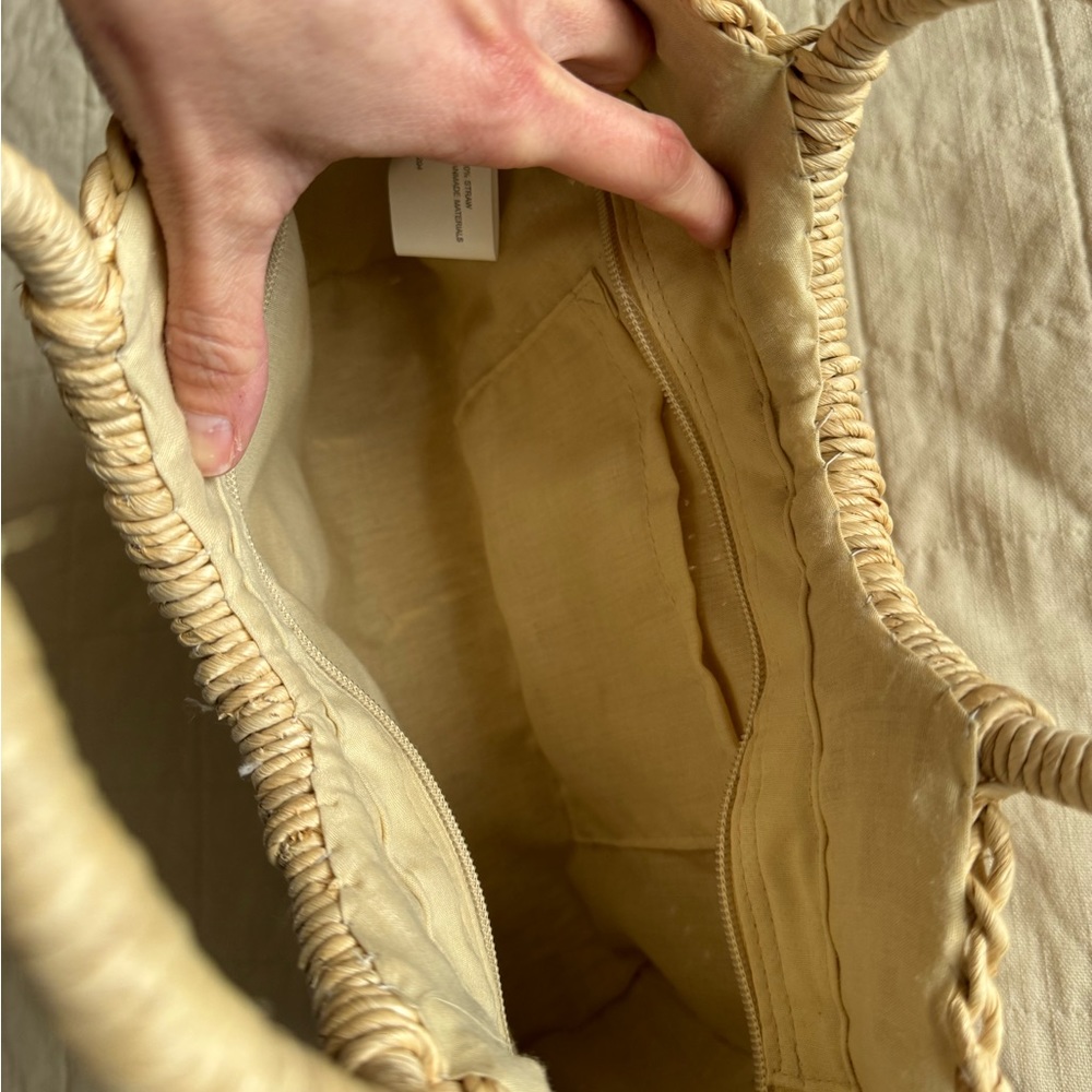 Straw handbag - Picture 3 of 3